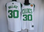 Jerseys Factory Cheap Celtics #30 Rasheed Wallace Embroidered Wh
