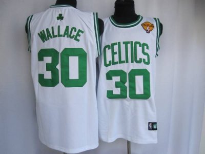 Jerseys Factory Cheap Celtics #30 Rasheed Wallace Embroidered Wh