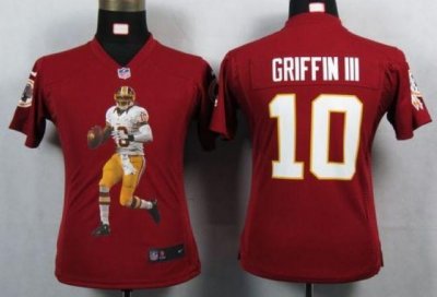 Jerseys Factory Cheap Nike Redskins #10 Robert Griffin III Burgu