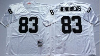 Jerseys Factory Cheap Mitchell And Ness Raiders #83 Ted Hendrick