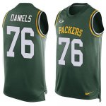 Jerseys Factory Cheap Nike Packers #76 Mike Daniels Green Team C