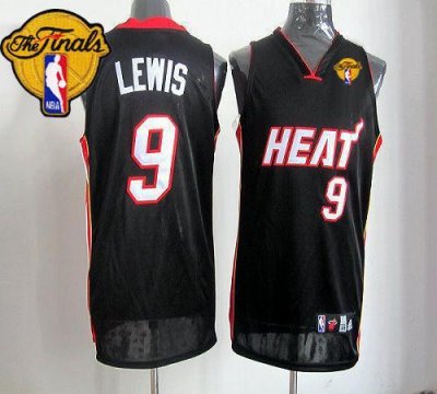 Jerseys Factory Cheap Revolution 30 Heat #9 Rashard Lewis Black