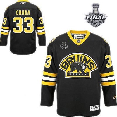 Jerseys Factory Cheap Bruins Stanley Cup Finals Patch #33 Zdeno