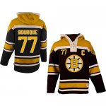 Jerseys Factory Cheap Bruins #77 Ray Bourque Black Sawyer Hooded