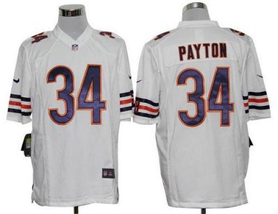Jerseys Factory Cheap Nike Bears #34 Walter Payton White Men's E