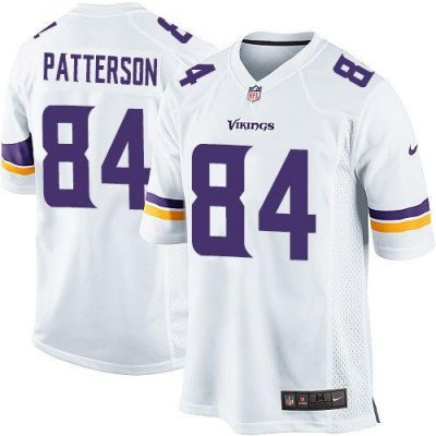 Jerseys Factory Cheap Nike Vikings #84 Cordarrelle Patterson Whi