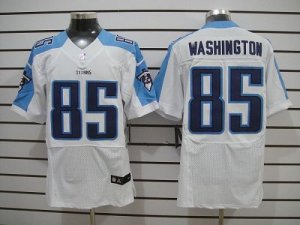 Jerseys Factory Cheap Nike Titans #85 Nate Washington White Men'