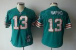 Jerseys Factory Cheap Dolphins #13 Dan Marino Green Women's Thro