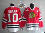Jerseys Factory Cheap Blackhawks #10 Patrick Sharp Embroidered R