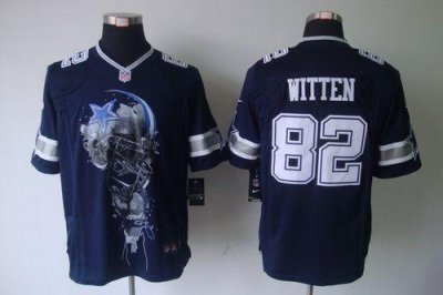 Jerseys Factory Cheap Nike Cowboys #82 Jason Witten Navy Blue Te