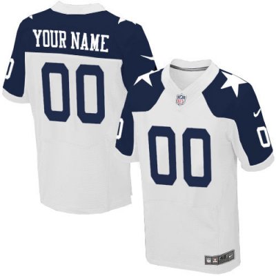 Jerseys Factory Cheap Nike Dallas Cowboys Customized White Throw