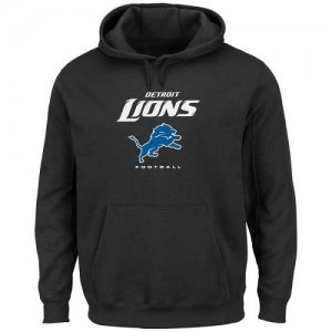 Jerseys Factory Cheap Men's Detroit Lions Black Critical Victory