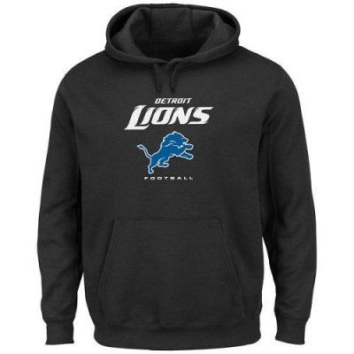 Jerseys Factory Cheap Men's Detroit Lions Black Critical Victory
