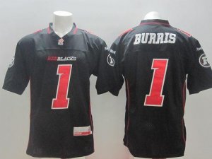 Jerseys Factory Cheap Redblacks #1 Henry Burris Black Stitched C Jerseys Factory Cheap Redblacks #1 Henry Burris Black Stitched C
