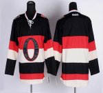 Jerseys Factory Cheap Senators Blank Black Third Embroidered NHL