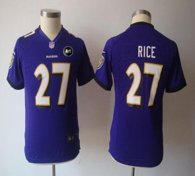 Jerseys Factory Cheap Nike Ravens #27 Ray Rice Purple Team Color