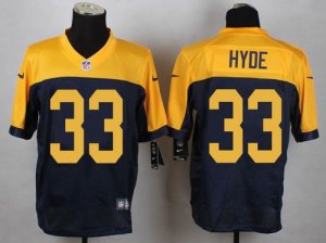 Jerseys Factory Cheap Nike Packers #33 Micah Hyde Navy Blue Alte