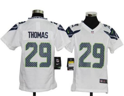 Jerseys Factory Cheap Nike Seahawks #29 Earl Thomas White Youth