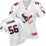Jerseys Factory Cheap Nike Texans #56 Brian Cushing White Women'