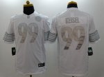 Jerseys Factory Cheap Nike Steelers #99 Brett Keisel White Men's