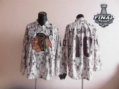 Jerseys Factory Cheap Blackhawks #10 Patrick Sharp Camouflage Wi