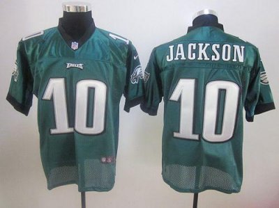 Jerseys Factory Cheap Nike Eagles #10 DeSean Jackson Green Stitc