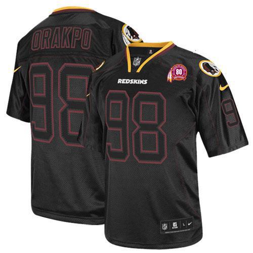 Jerseys Factory Cheap Nike Redskins #98 Brian Orakpo Lights Out
