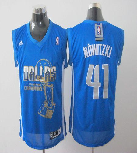 Jerseys Factory Cheap Mavericks 2011 NBA Finals Champions #41 Di