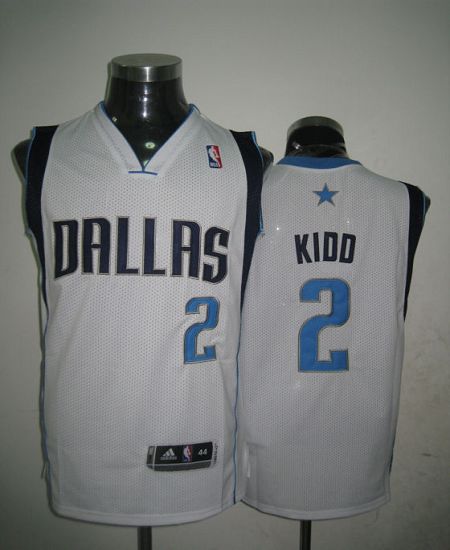 Jerseys Factory Cheap Revolution 30 Mavericks #2 Jason Kidd Whit - Click Image to Close