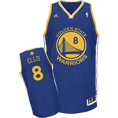 Jerseys Factory Cheap Warriors #8 Monta Ellis Blue Revolution 30
