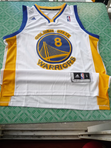 Jerseys Factory Cheap Warriors #8 Monta Ellis White Revolution 3