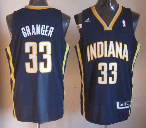 Jerseys Factory Cheap Pacers #33 Danny Granger Navy Blue Road Re
