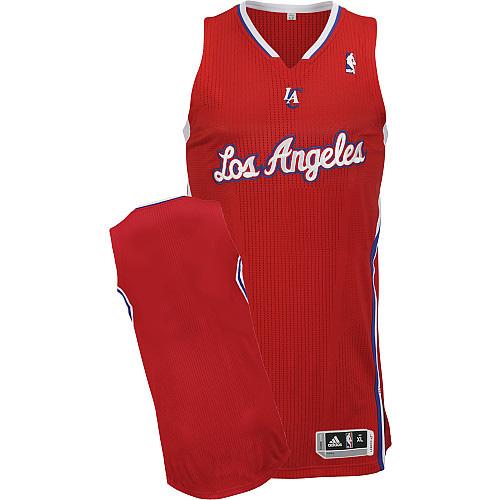 Jerseys Factory Cheap Revolution 30 Clippers Blank Red Embroider