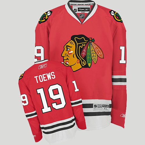 Jerseys Factory Cheap Blackhawks #19 Jonathan Toews Embroidered