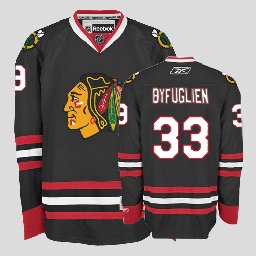Jerseys Factory Cheap Blackhawks #33 Dustin Byfuglien Embroidere