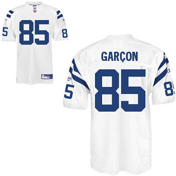 Jerseys Factory Cheap Colts #85 Pierre Garcon White Embroidered