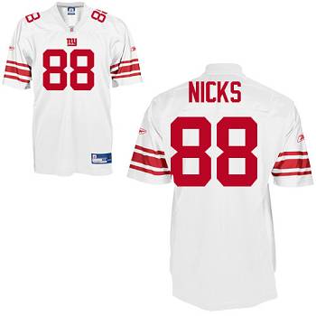 Jerseys Factory Cheap Giants #88 Hakeem Nicks White Embroidered