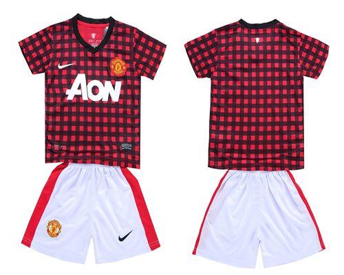 Jerseys Factory Cheap Manchester United Blank 2012/2013 Red Home