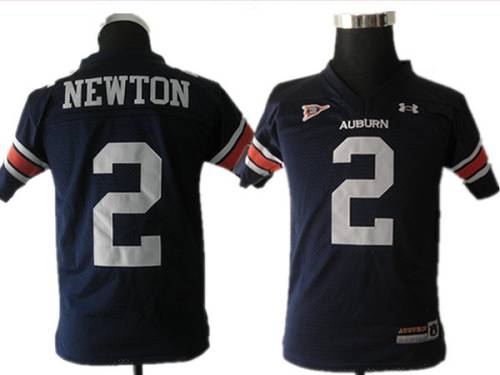 Jerseys Factory Cheap Tigers #2 Newton Blue Embroidered Youth NC