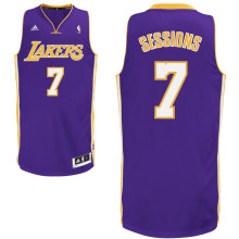 Jerseys Factory Cheap Lakers #7 Ramon Sessions Purple Revolution
