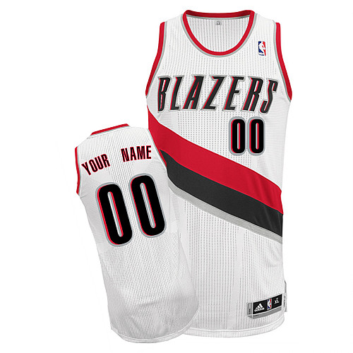 Jerseys Factory Cheap Trail Blazers Personalized Authentic White