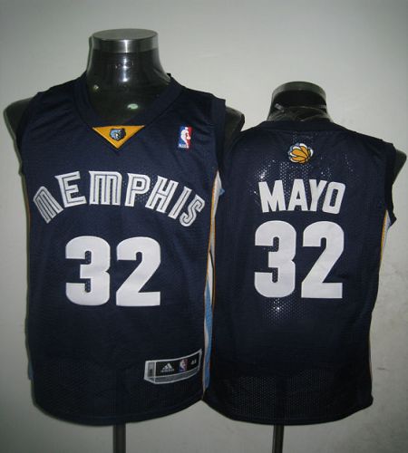 Jerseys Factory Cheap Grizzlies #32 O.J Mayo Revolution 30 Dark