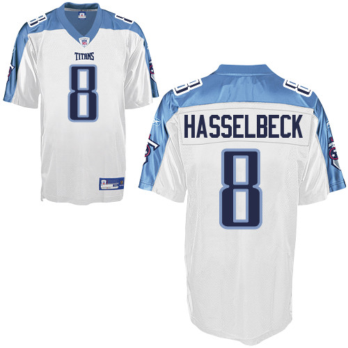 Jerseys Factory Cheap Titans #8 Matt Hasselbeck White Stitched N