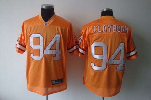 Jerseys Factory Cheap Buccaneers #94 Adrian Clayborn Yellow Stit
