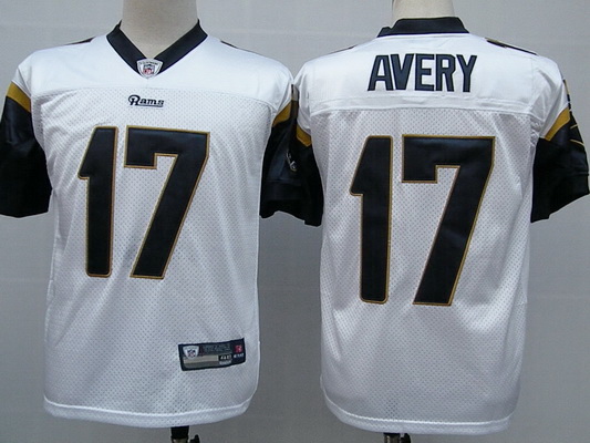 Jerseys Factory Cheap Rams #17 Donnie Avery Stitched White NFL J - Click Image to Close