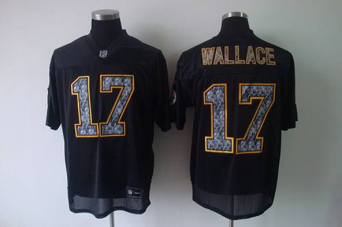 Jerseys Factory Cheap Sideline Black United Steelers #17 Mike Wa