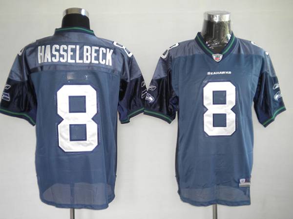 Jerseys Factory Cheap Seahawks Matt Hasselbeck #8 Stitched Blue - Click Image to Close