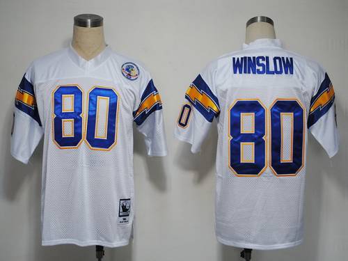 Jerseys Factory Cheap Mitchell And Ness 1984 Chargers #80 Kellen