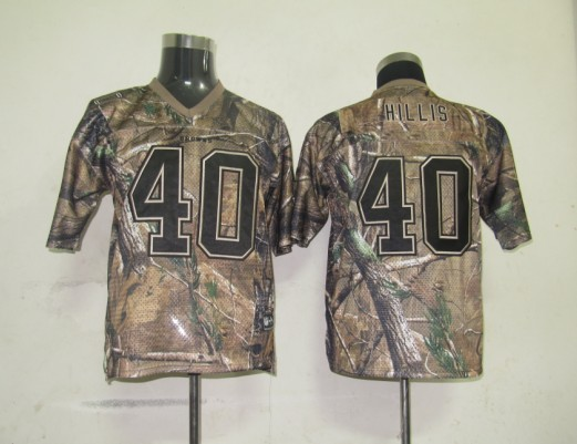 Jerseys Factory Cheap Browns #40 Peyton Hilli Camouflage Realtre