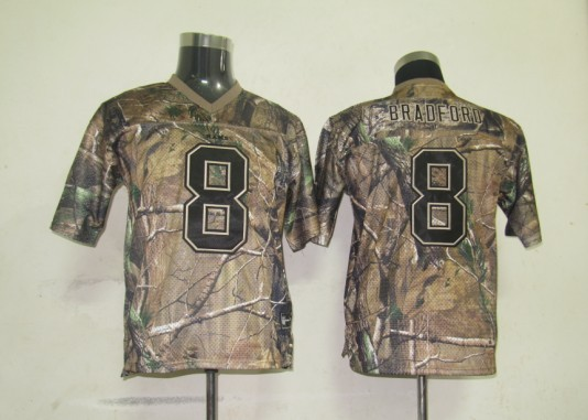 Jerseys Factory Cheap Rams 8# Sam Bradford Camouflage Realtree S